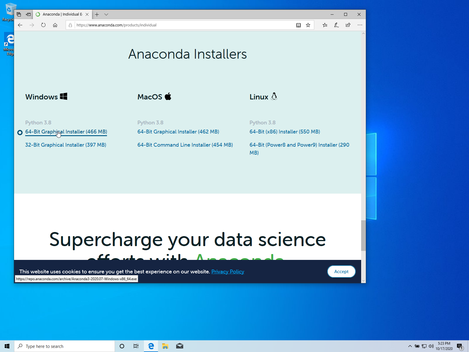 anaconda 3windows